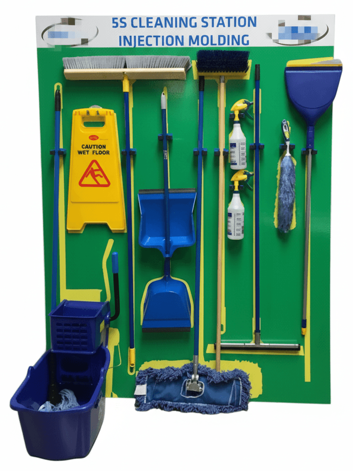 Visual Management Cleaning Station Sign 1